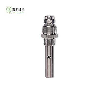 ราคาดี 20μS/cm PT1000 เครื่องตรวจจับการนําไฟฟ้าความร้อนสูง 316L เครื่องตรวจจับความต้านทาน ออนไลน์